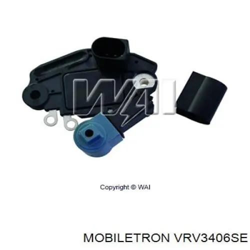 VRV3406SE Mobiletron relê-regulador do gerador (relê de carregamento)
