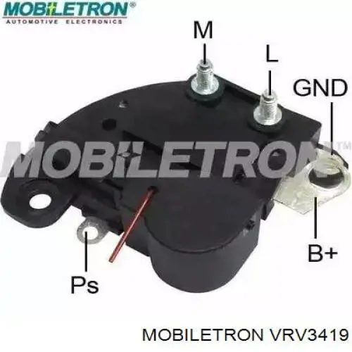 Реле зарядки генератора Mobiletron VRV3419 цена, от 22.58 USD