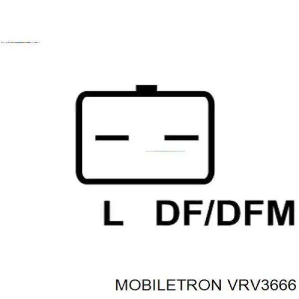 Реле зарядки генератора Mobiletron VRV3666 цена, от 24.12 USD
