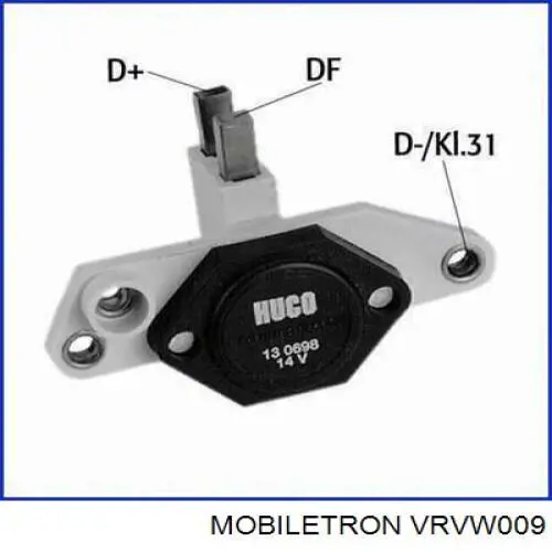 VRVW009 Mobiletron реле-регулятор генератора (реле зарядки)