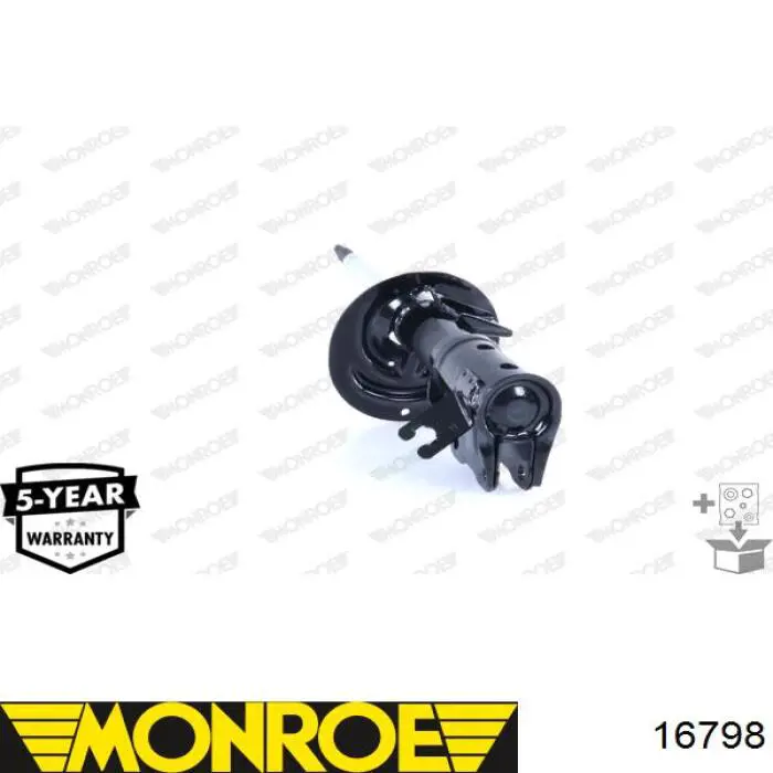 Амортизатор подвески передний левый Monroe 16798 цена, от 70.82 USD