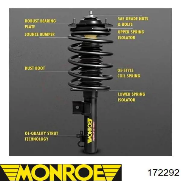 172292 Monroe амортизатор передний
