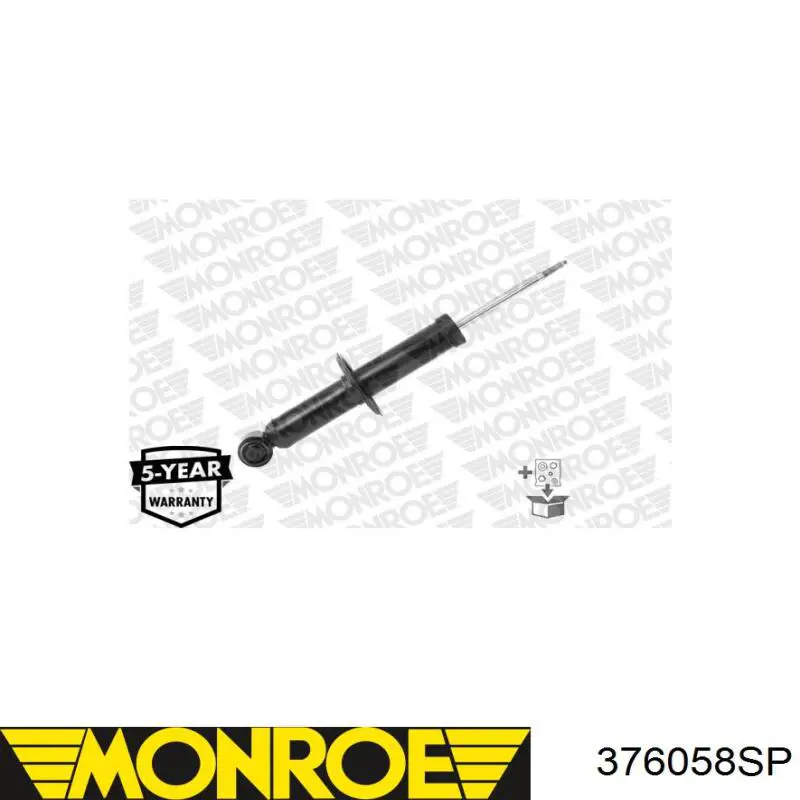 Амортизатор задний 854S0367 Ridex