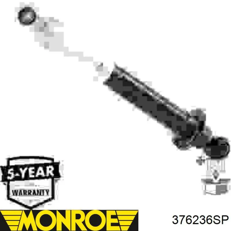 Задний амортизатор Japan Parts MM00844