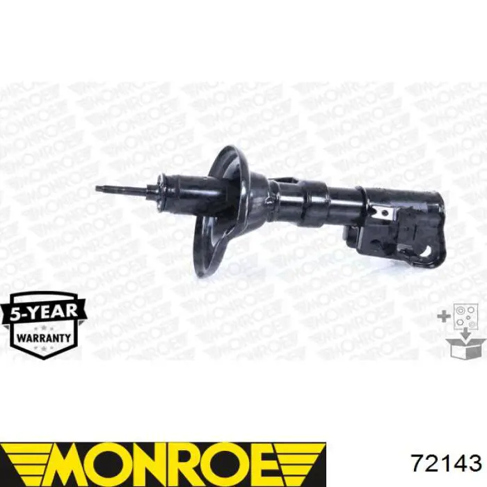 Амортизатор подвески передний левый NTY AHD012 цена, от 56.15 USD