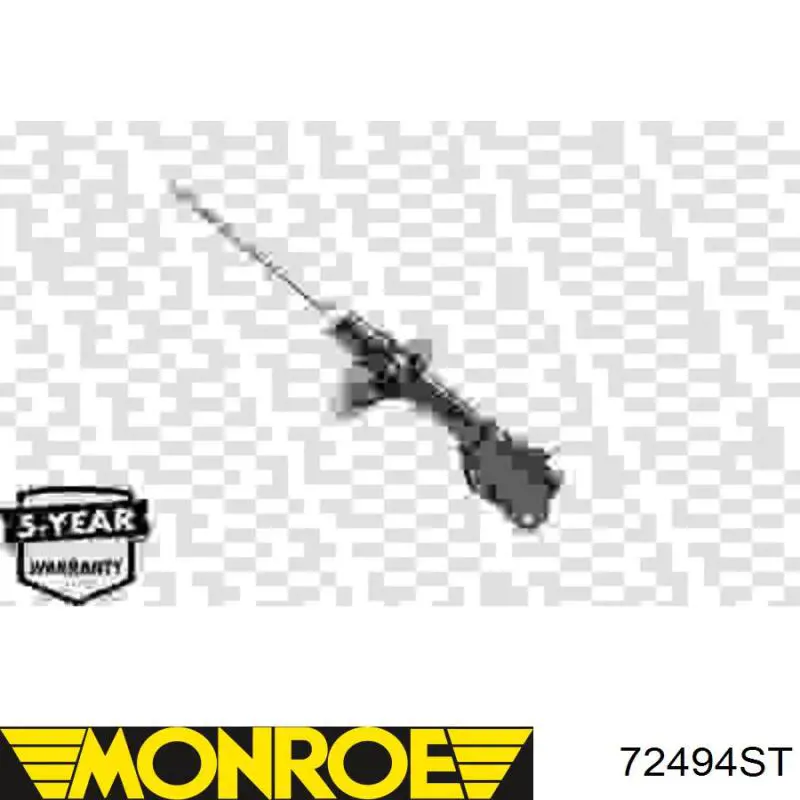 Амортизатор передней подвески левой Monroe 72494ST цена, от 45.44 USD