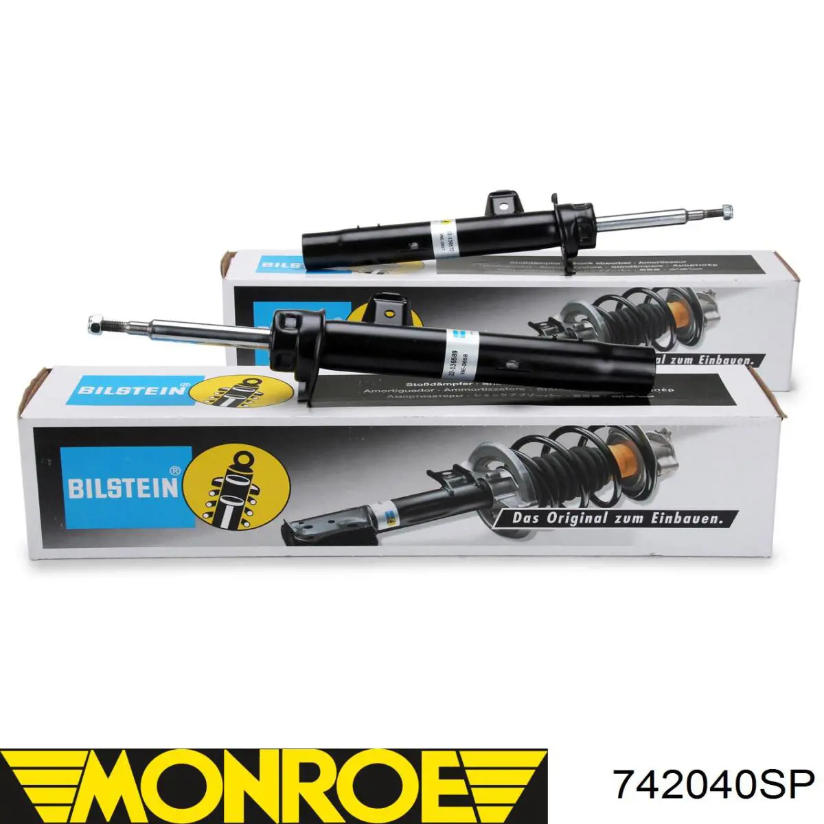 Купить 742040SP Monroe Амортизатор подвески передний правый