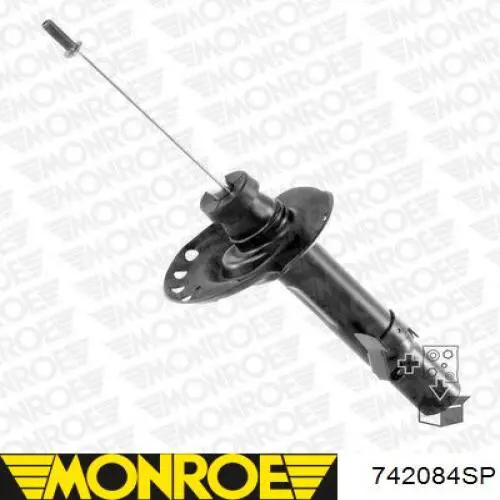 Амортизатор передний правый 6G9118045BAL Ford