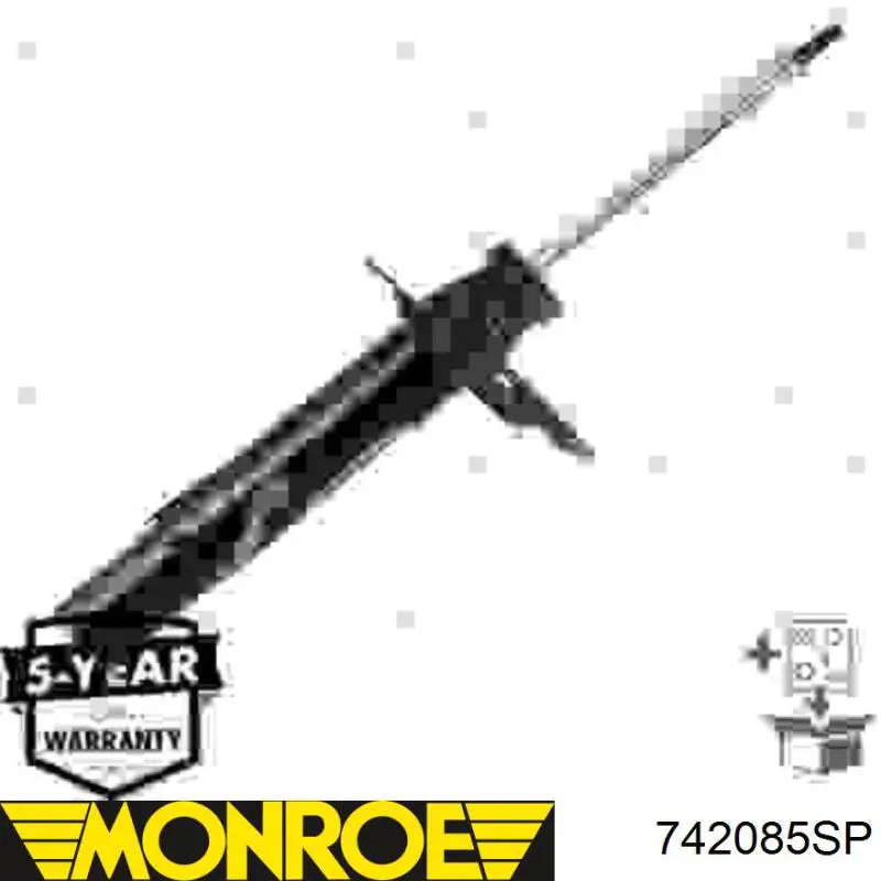RS313759 Raiso Амортизатор передний левый