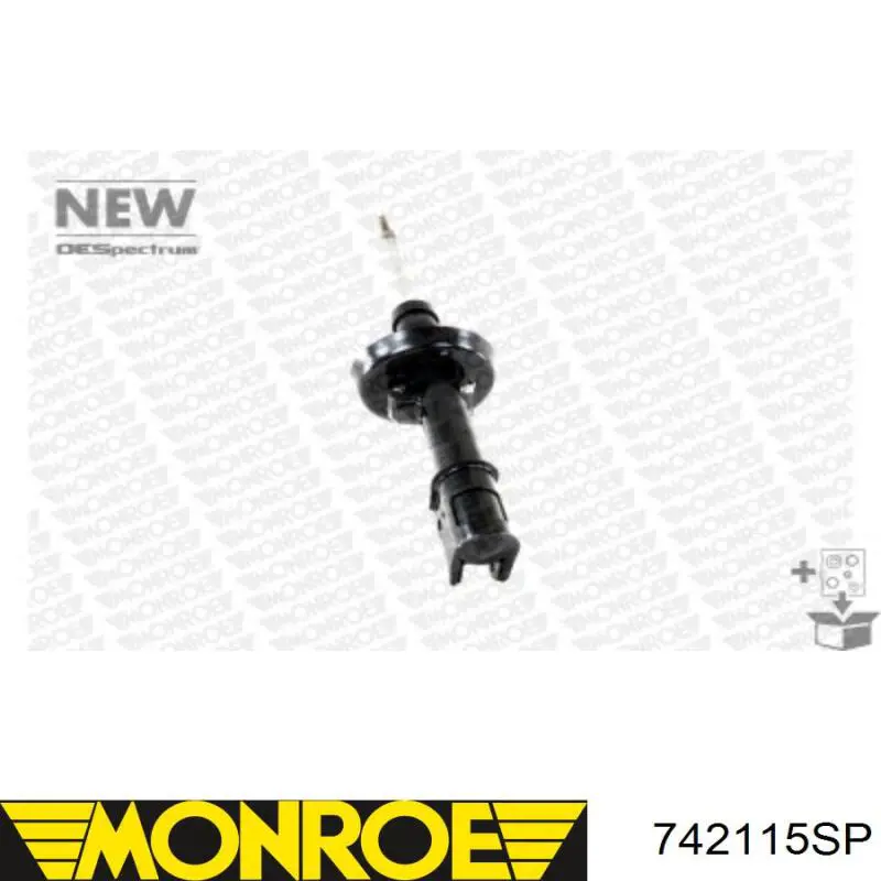 Амортизатор передней подвески левой Monroe 742115SP цена, от 54.92 USD