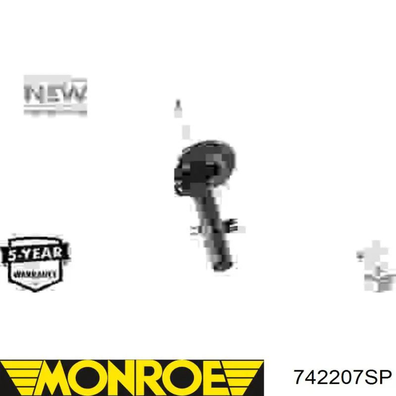 Амортизатор передней подвески левой Sachs 350090 цена, от 67.40 USD