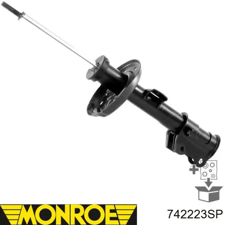 Амортизатор передней подвески левой Monroe 742223SP цена, от 72.80 USD