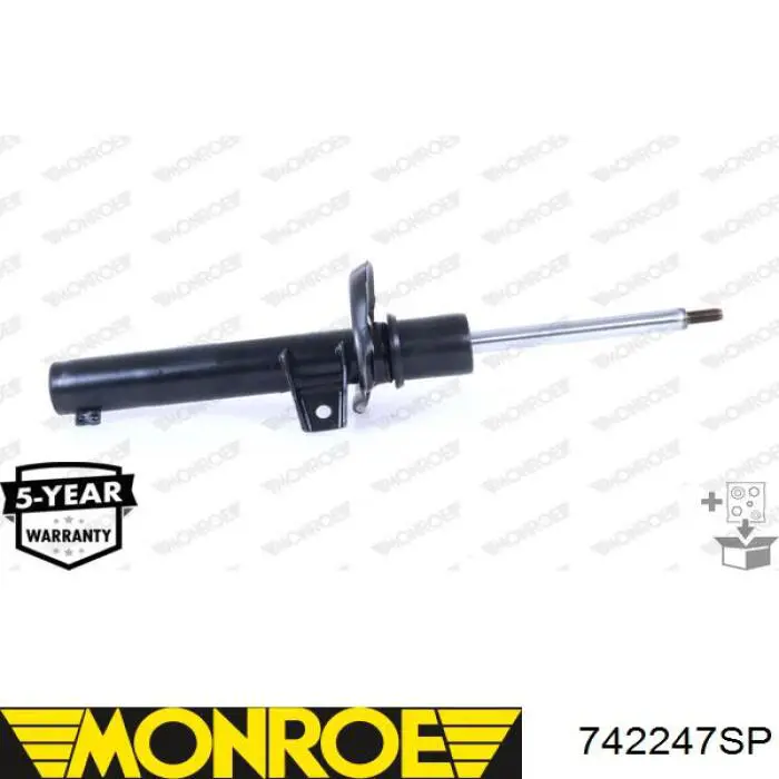 Стойка амортизатора передняя Monroe 742247SP цена, от 54.77 USD