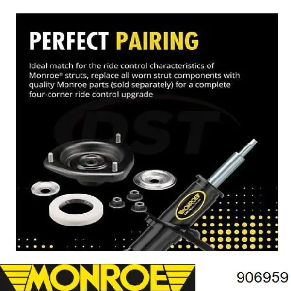 Проставка (резиновое кольцо) пружины задней нижняя Monroe 906959 цена, от 7.24 USD