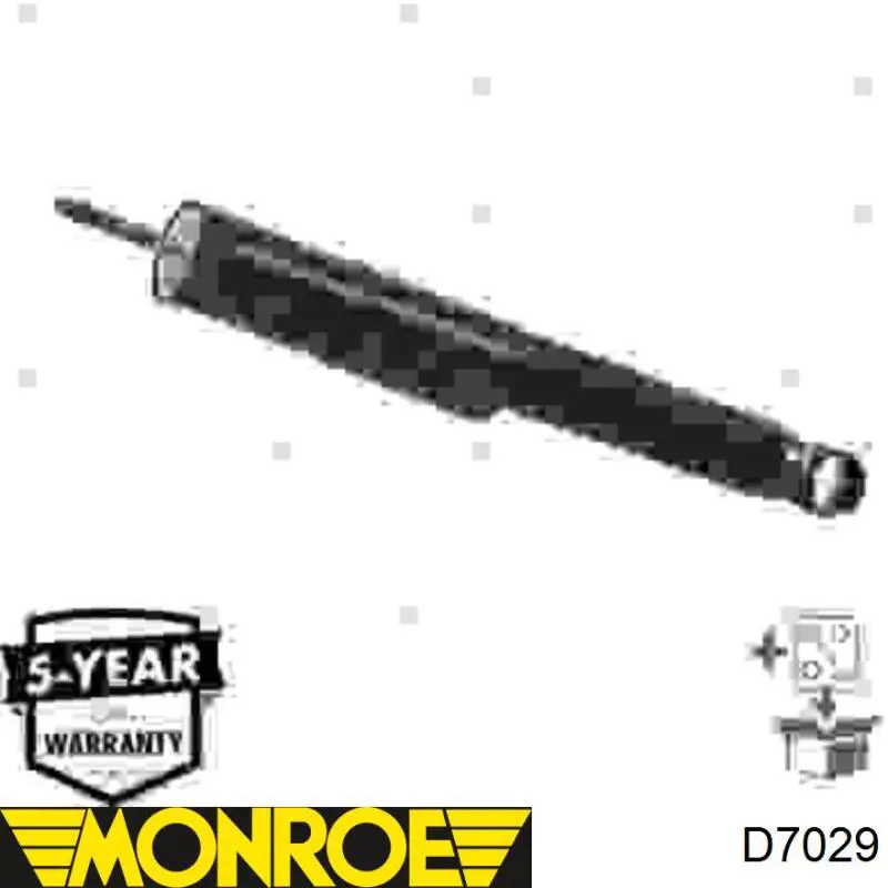 M1029 Monroe амортизатор передний