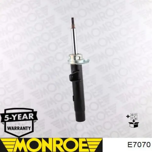 Амортизатор подвески передний левый Monroe E7070 цена, от 58.56 USD