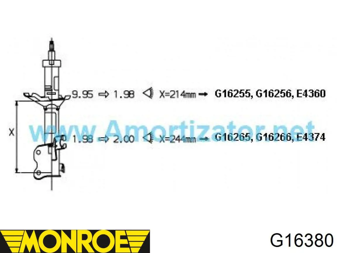 Стойка передняя левая Mitsubishi MR297997