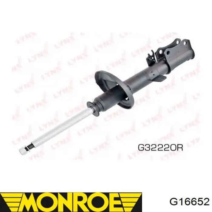 Задний правый амортизатор Monroe G16652