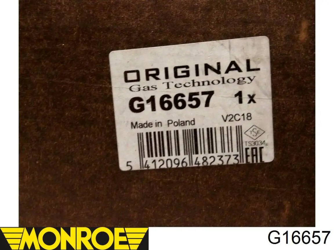 Стойка амортизатора передняя Monroe G16657 цена, от 31.81 USD