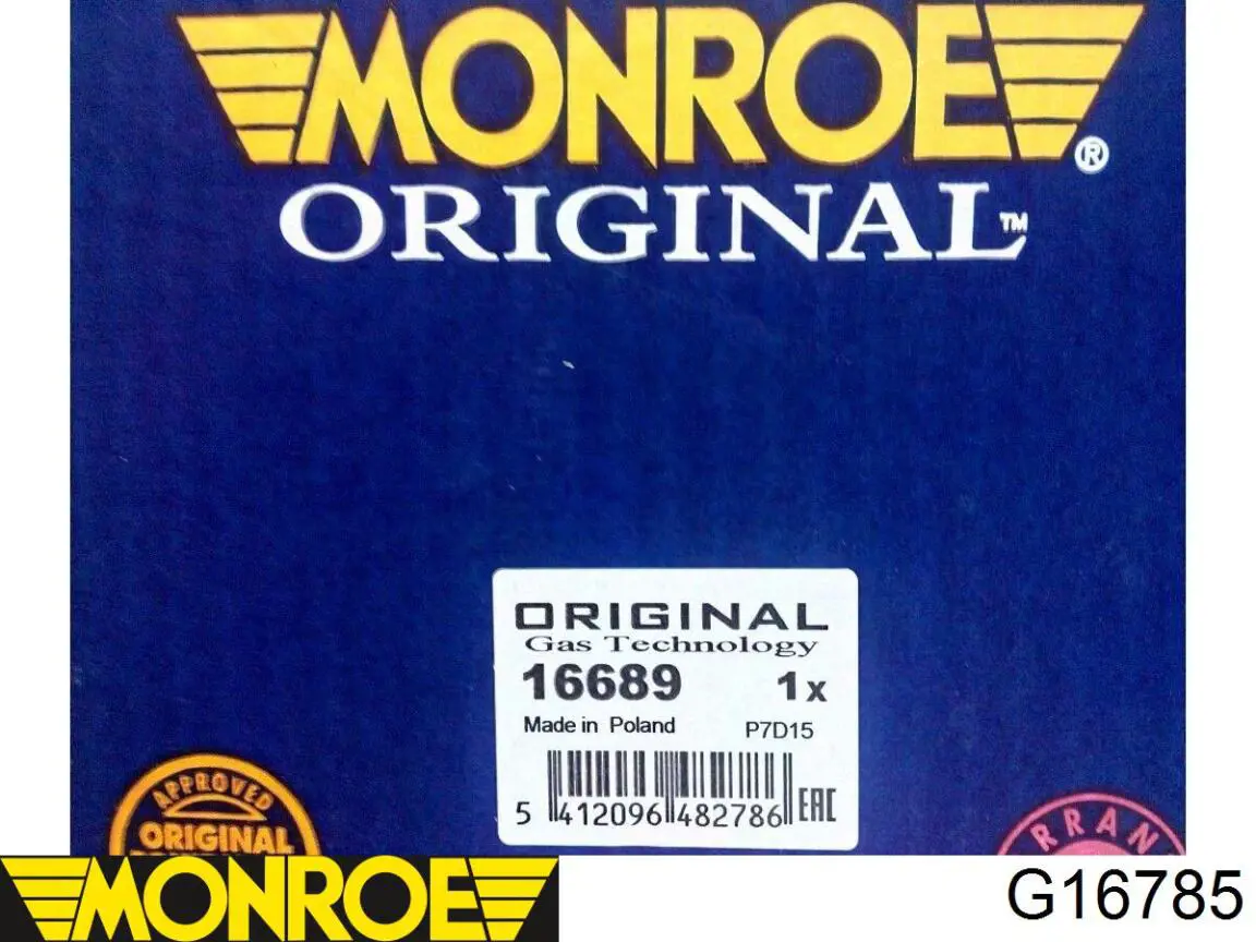 G16785 Monroe Амортизатор передней подвески правый