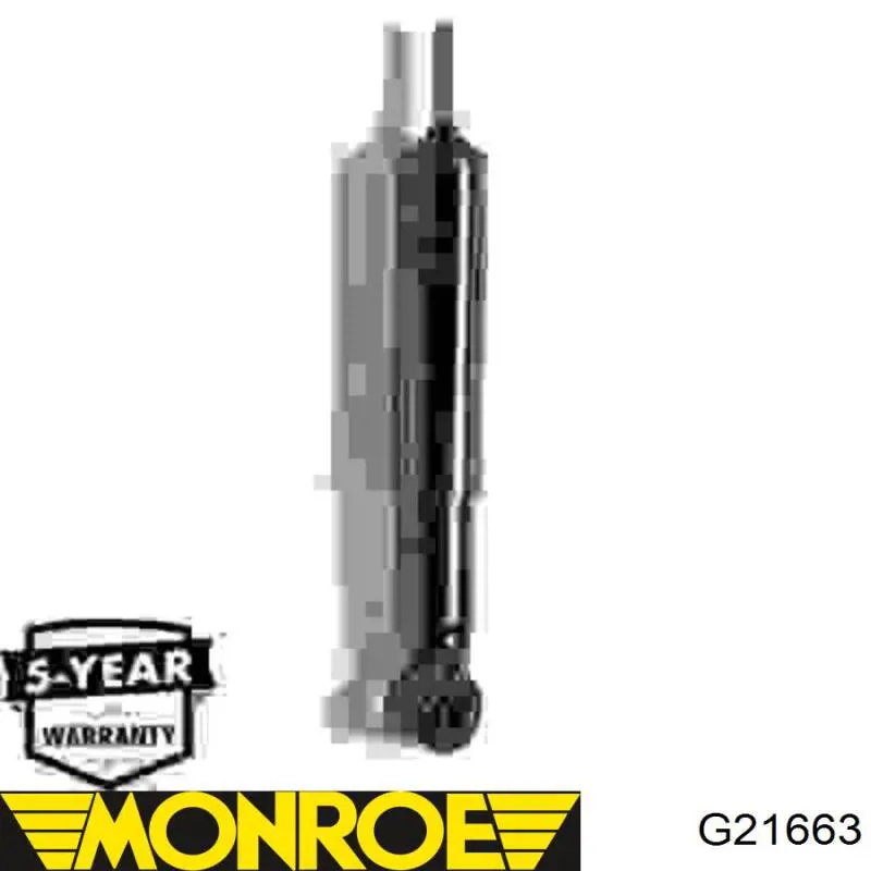 G21663 Monroe амортизатор задний