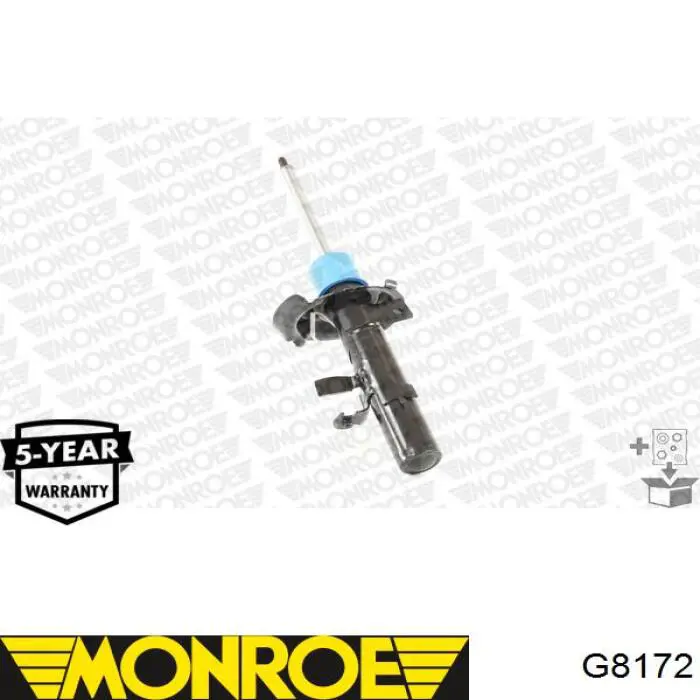 216651984FL Febest Амортизатор передний левый