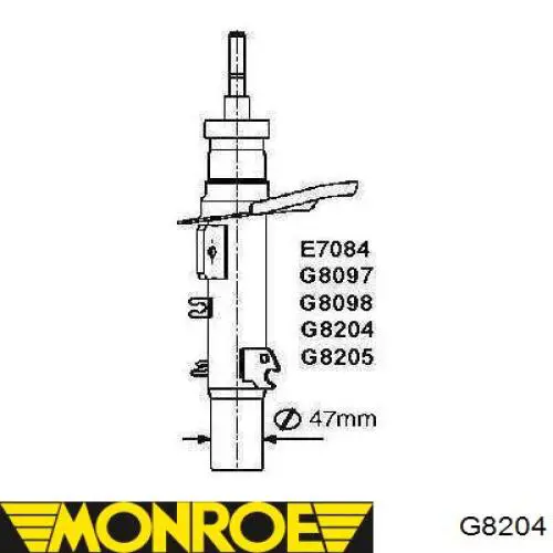 G8204 Monroe Амортизатор передней подвески правый