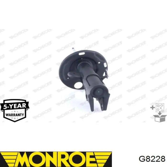 Амортизатор подвески передний левый Raiso RS315186 цена, от 38.50 USD