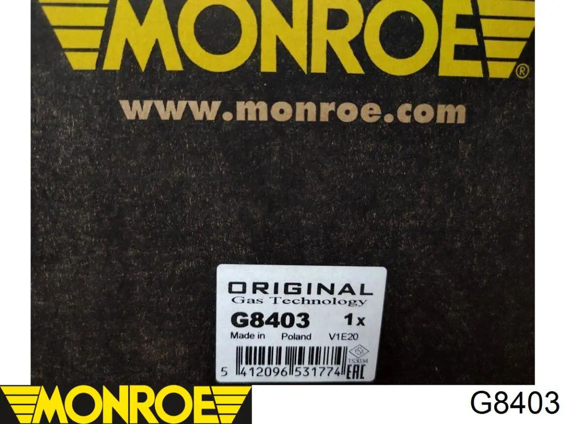 Амортизатор передній G8403 Monroe