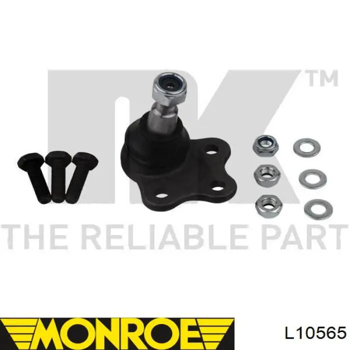 Купить L10565 Monroe Нижний правый рычаг передней подвески
