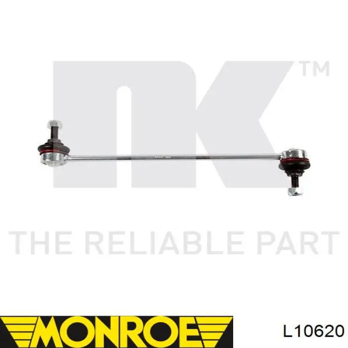 Тяга переднего стабилизатора Monroe L10620 цена, от 11.41 USD