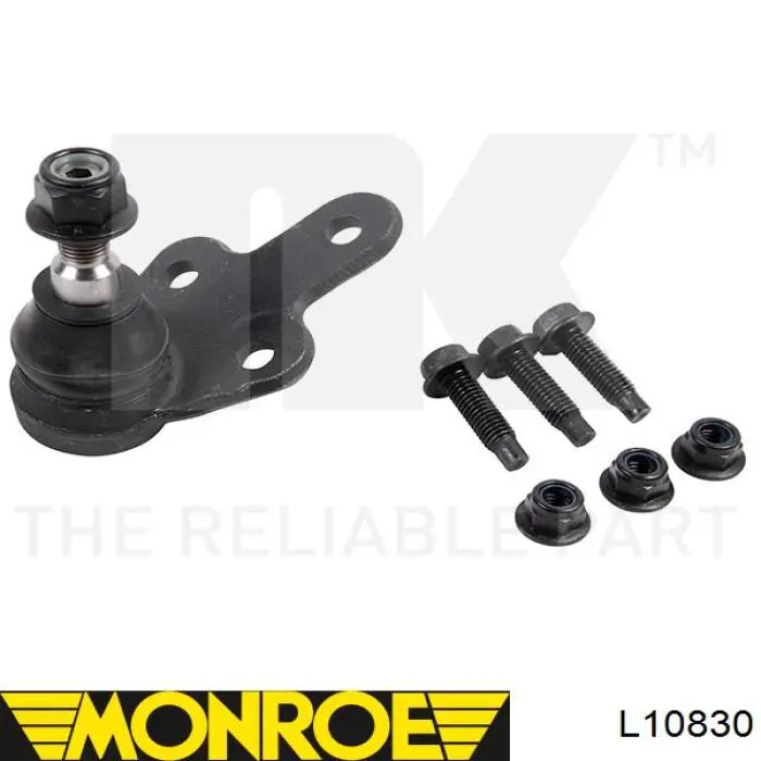 Купить L10830 Monroe Сайлентблок нижний передней подвески