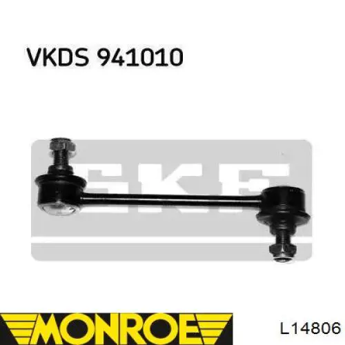 Сайлентблок переднего рычага L14806 Monroe