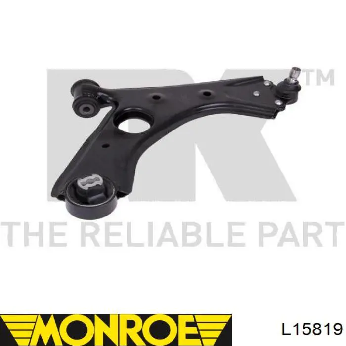 Сайлентблок передней подвески Monroe L15819 цена, от 9.64 USD