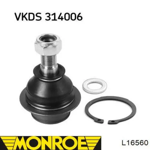 Купить L16560 Monroe Нижняя шаровая опора