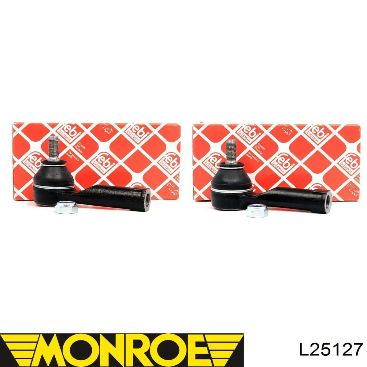 L25127 Monroe наконечник рулевой тяги внешний