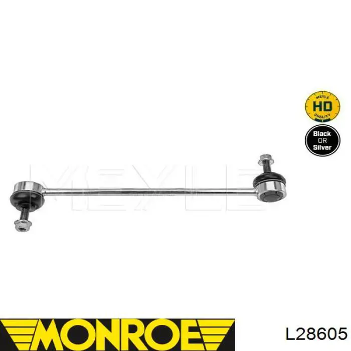 Soporte de barra estabilizadora delantera L28605 Monroe