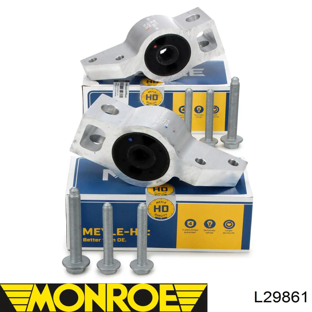 Купить L29861 Monroe Сайлентблок нижний передней подвески