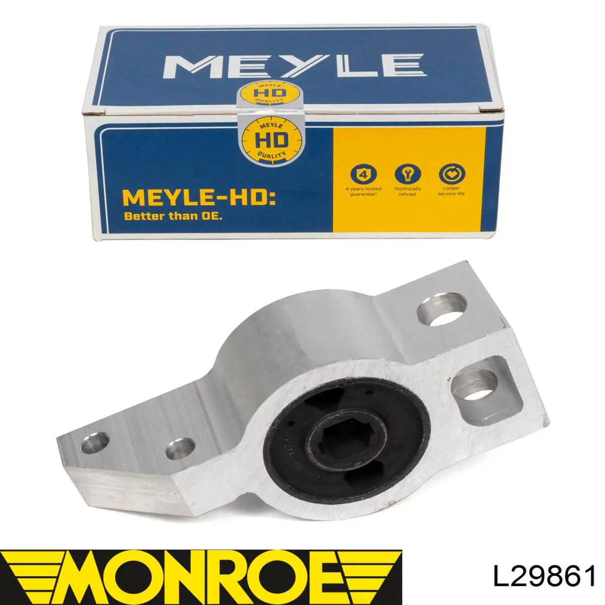 Сайлентблок переднего нижнего рычага Monroe L29861