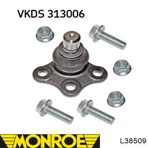 Шаровая опора, нижняя Monroe L38509 цена, от 12.32 USD