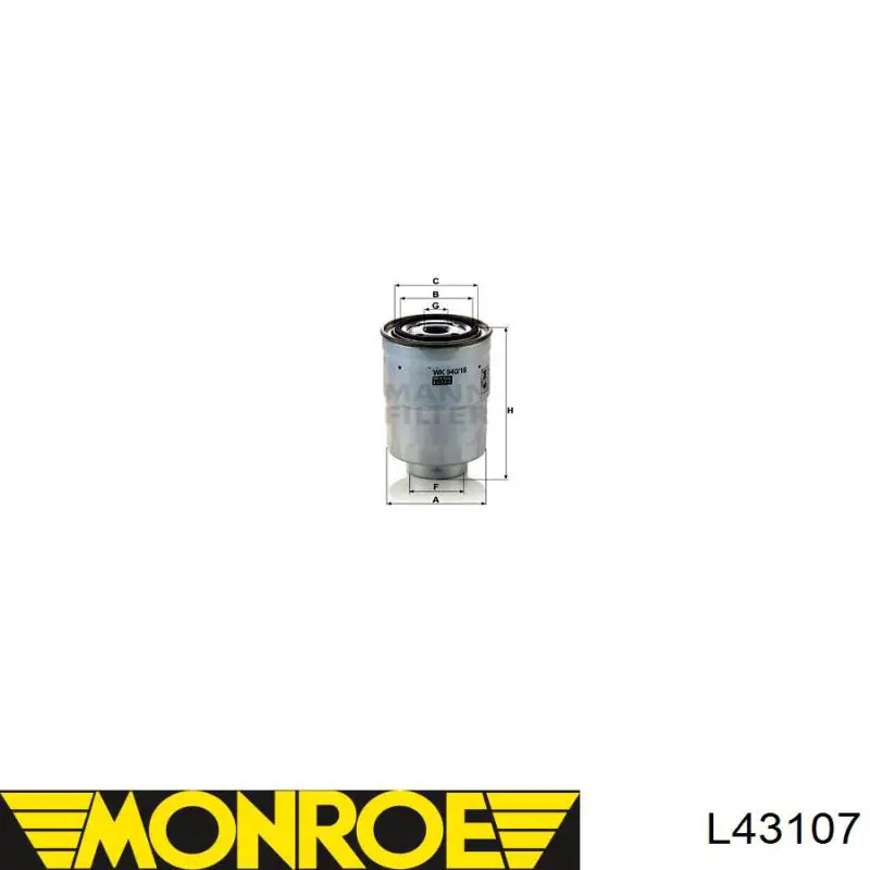 L43107 Monroe