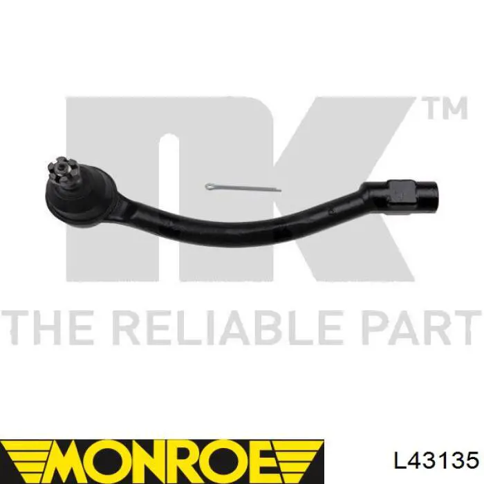 Купить L43135 Monroe Наконечник рулевой тяги, внешний
