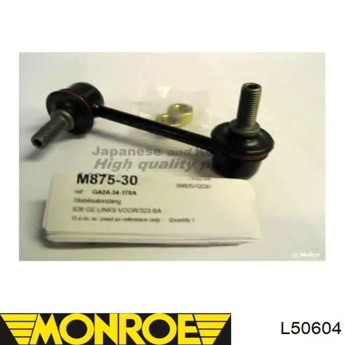 Стойка переднего стабилизатора левая L50604 Monroe