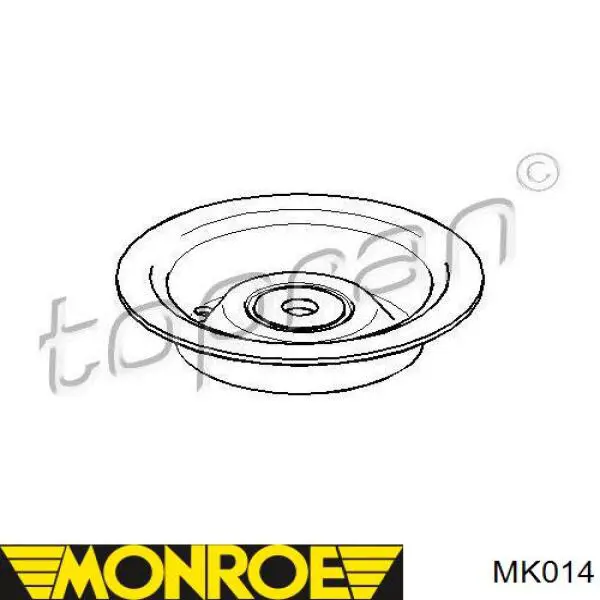 Опора передней стойки Monroe MK014