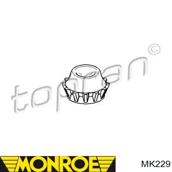 Опора амортизатора заднего MK229 Monroe