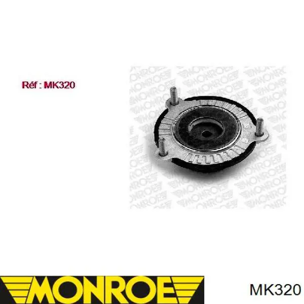 Опора стойки амортизатора переднего Monroe MK320 цена, от 31.22 USD