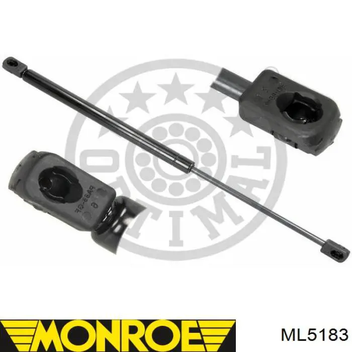 Газовый упор багажника Depo/Loro/Abakus 10100193