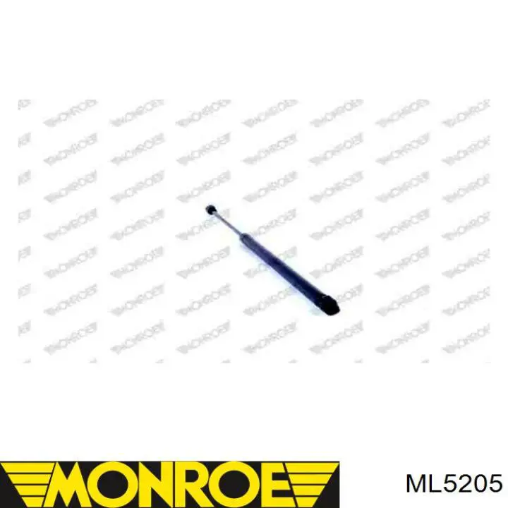 GS0204 Magneti Marelli Амортизатор крышки багажника