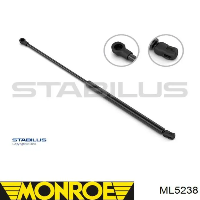 Амортизатор задней двери VAG 4B9827552B цена, от 11.94 USD