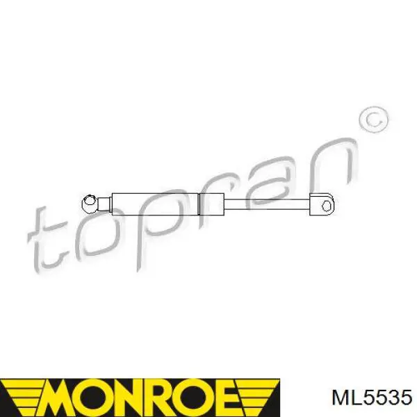 Амортизатор задней двери Monroe ML5535 цена, от 12.58 USD